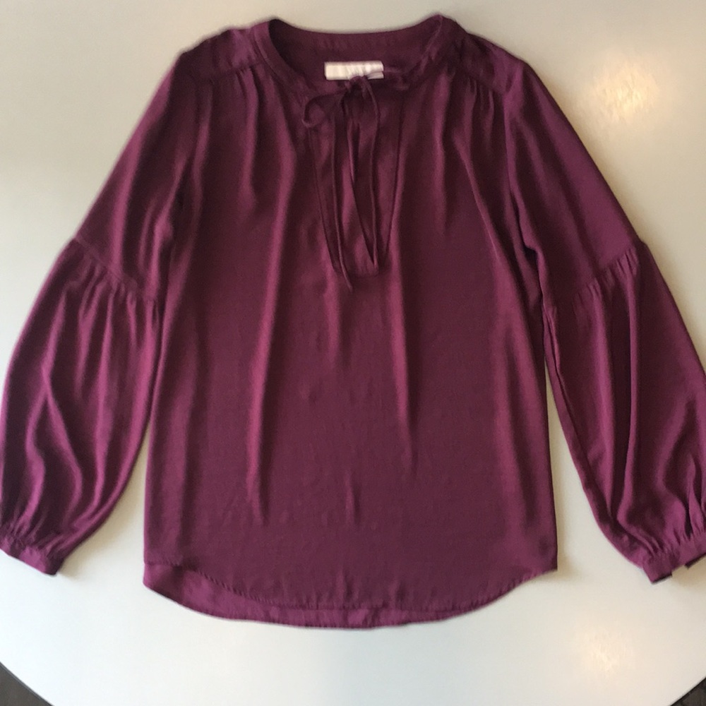 LOFT Lantern Sleeve Pullover